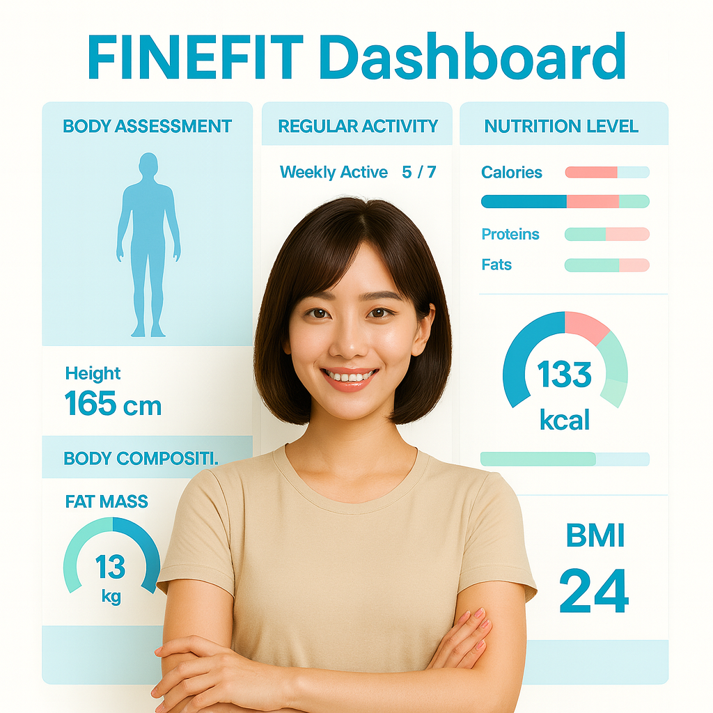 FINEFIT 건강관리 대시보드